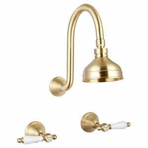 Mondella Maestro Brass Lever Handle Shower Set WELS 3 Star 9L/min