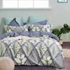 Bloomington 300TC Fern Reversible Cotton Quilt Cover Set Queen 210 x 210 cm