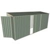 Build-A-Shed 1.2 x 4.5 x 2.0m Skillion Single Sliding Side Door Shed - Green
