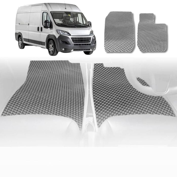 6D Diamond Car Floor Mats for FIAT Ducato 2006-Current-Outback GT