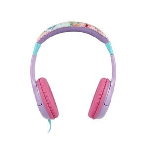 Disney Princess Auxiliary Headphones With Volume Limit, Padded Earcups, Adjustable Headband, Plug & Play