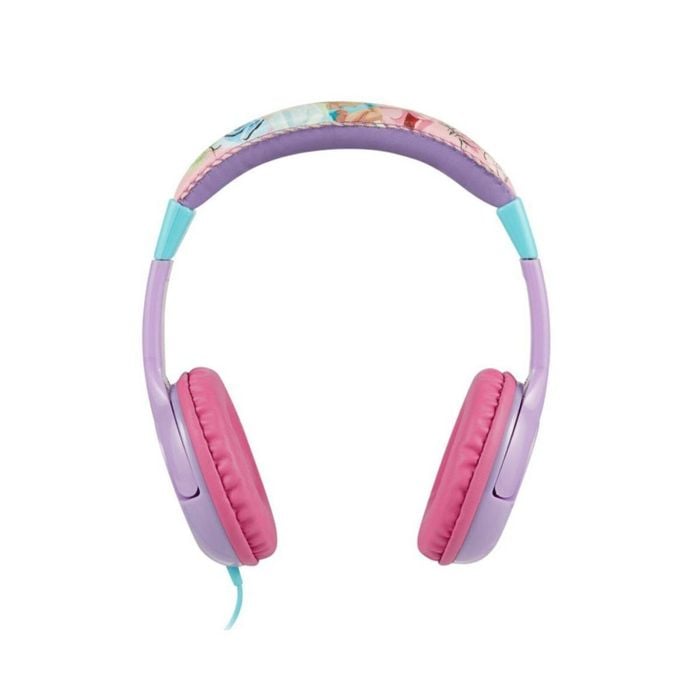 Disney Princess Auxiliary Headphones With Volume Limit, Padded Earcups, Adjustable Headband, Plug & Play