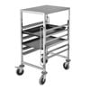 SOGA 7 Tier Stainless Steel Bakery Trolley