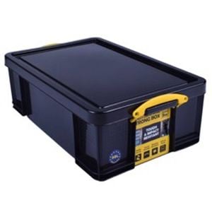 Really Useful Box - 50 Litre Extra Strong Box (Black)