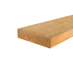 200 x 50mm Rad H4 Treated Retaining Timber - 6m