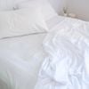 Royal Comfort Opulence Washed Microfibre Sheet Set Ultra Soft Bedding White King Single
