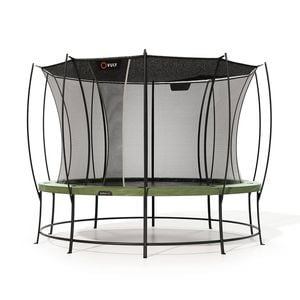 VULY Ultra 2 Pro Large 14ft Trampoline with Enclosure - Round Kids Trampolines Bundle With Shade Cover