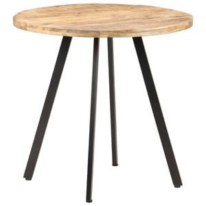 vidaXL Dining Table 80cm Kitchen Dinner Room Table