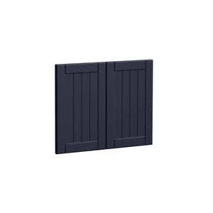Kaboodle 600mm Berry Blue Country Farmhouse Sink Doors - 2 Pack