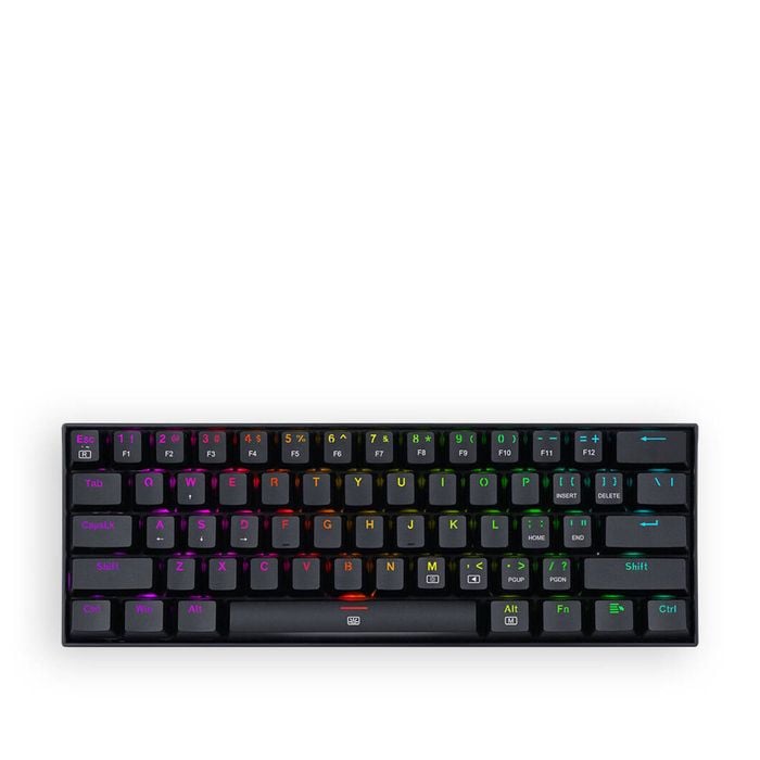 Redragon K630rgb Dragonborn Black 65% Mechanical Rgb Gaming Keyboard