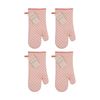 4PK Bas Phillips Printed Linen Looks Oven Mitt Kitchen Accessory Daisy