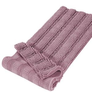 Smarcute 1 Piece - 119cm x 43cm Non-Slip Thick Soft Chenille Bath Mat Rug Mauve