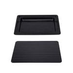 Fast Defrosting Meat Tray Large Miracle Aluminium Thawing Plate