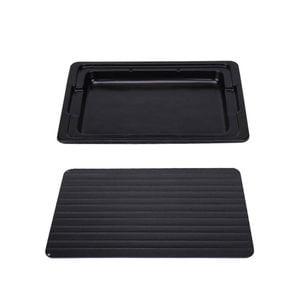 Fast Defrosting Meat Tray Large Miracle Aluminium Thawing Plate