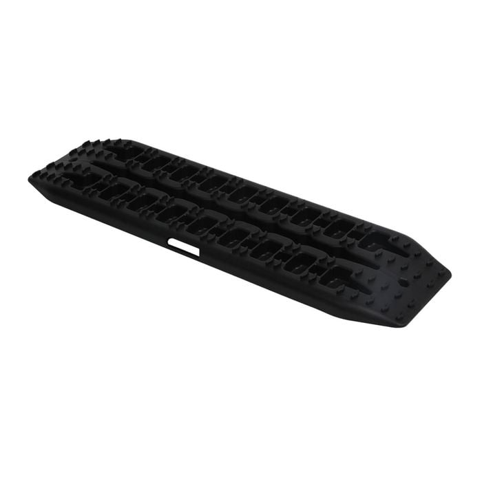 2pcs 10T Car Recovery Tracks 4WD Accessory - Black