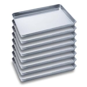SOGA 8 Pack Aluminium Baking Pan Gastronorm Tray 60x40x5cm