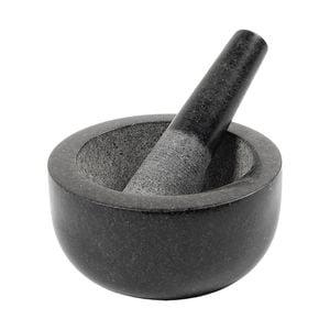 Large Pestle and Mortar Set in Granite Stone