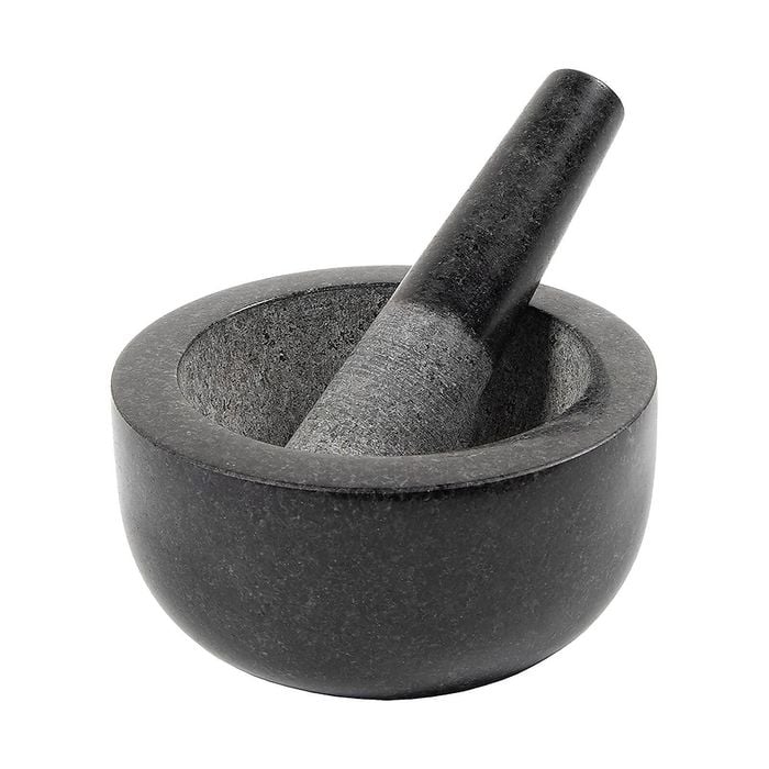 Large Pestle and Mortar Set in Granite Stone