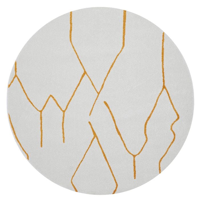 Harley Iris Gold 240x240cm Rug