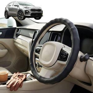 Australian Goose Steering Wheel Cover for Kia Sportage 2016 - 2021 (QL) Circle Black