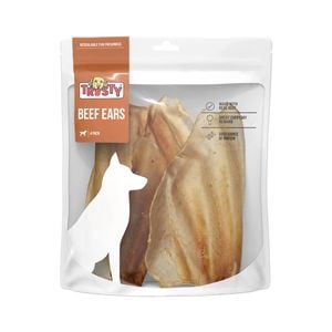 Trusty Beef Ears Adult Dog Treats - 4 Pack