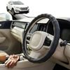 Australian Goose Steering Wheel Cover for Hyundai Santa Fe 2012 - 2018 (DM) Circle Black