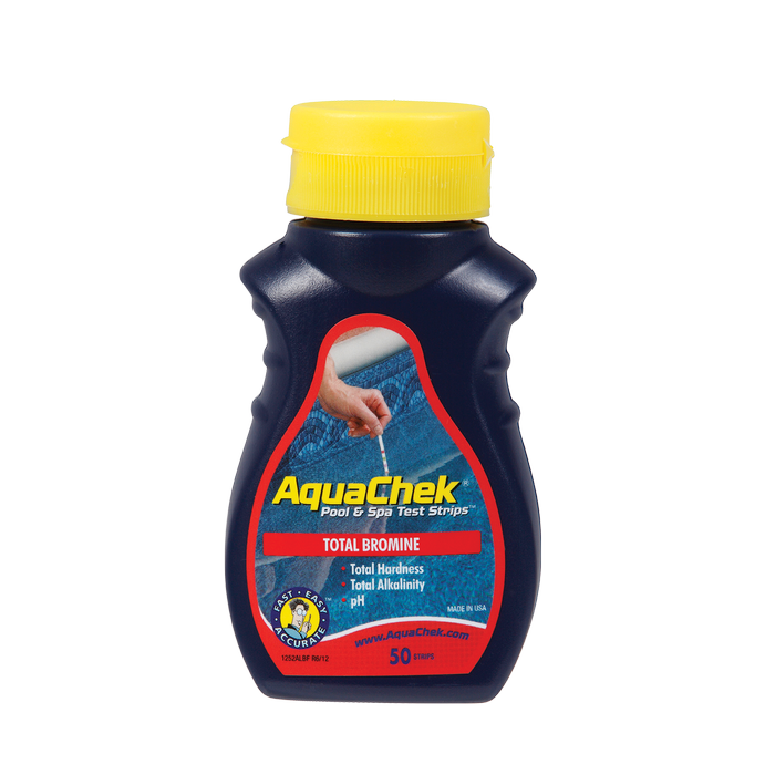 AquaChek Total Bromine Spa Test Strips - 50 Pack