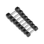 CORTEX 56kg Hex Fixed Dumbbell Set (4, 6, 8, 10kg Pairs)