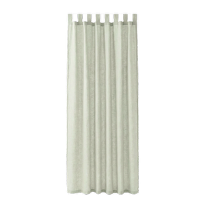 Windoware 120 x 223cm Green Amara Sheer Tab Top Curtain - 1 Pack