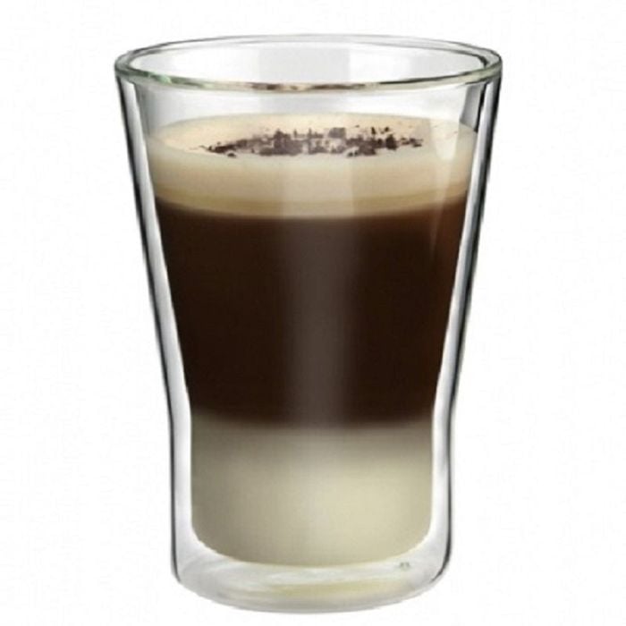 Dorf Double Wall Espresso Cups 220ml - Set of 6