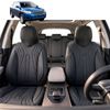 Australian Goose Front Seat Covers for Toyota Kluger 2007 - 2013 (XU40) - PU Leather, Black (2pc)
