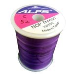 Alps 100yds of Purple Rod Wrapping Thread - Size C (0.2mm) Rod Binding Cotton