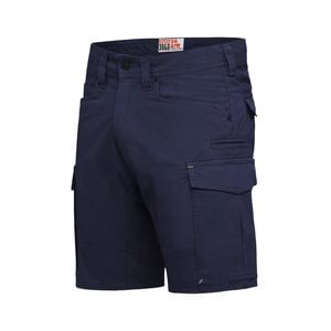 Hard Yakka Navy 3056 Stretch Ripstop Cargo Short - Size 77R