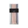 Amalfi Ribbed Dinner Candles Set/4 Multi 2.7x2.7x25cm