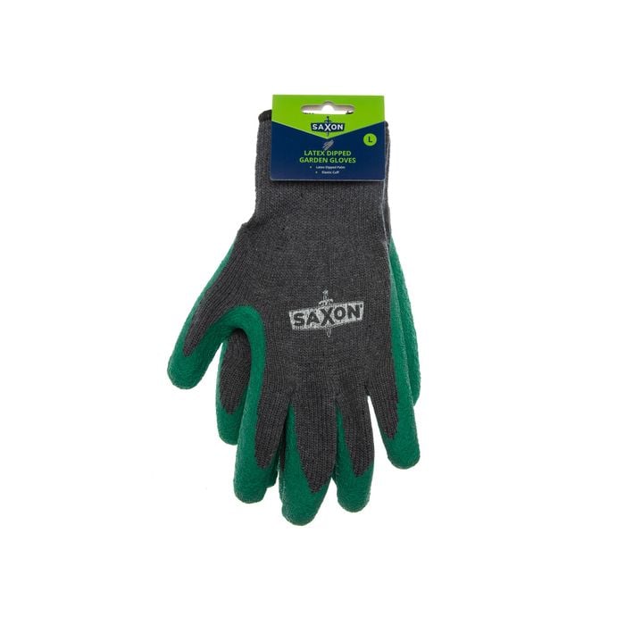 Saxon Latex Dipped Garden Gloves