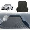 AUSGO 3D TPE Ute Mat for Ford Ranger Dual Cab 2011-2022 Fitted with Factory Plastic Tub Liner Tray Mat