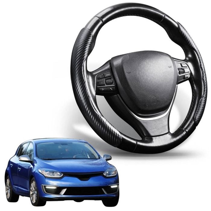 Segmented Steering Wheel Cover for Renault Megane 2008 - 2016 Hatch