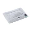 Paws and Claws Pet Mat Medium 70x50x4cm Light Grey Super Plush Washable
