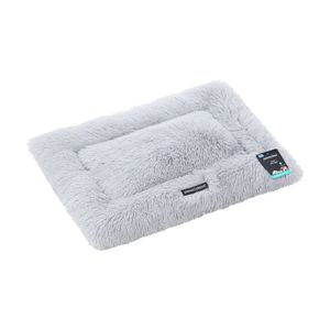 Paws and Claws Pet Mat Medium 70x50x4cm Light Grey Super Plush Washable