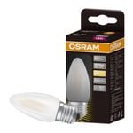 Osram 4W 470lm Warm White Frosted Filament LED Candle E27 Light Globe