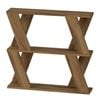 Levede Coffee Table with Magazine Rack in Dark Oak Colour