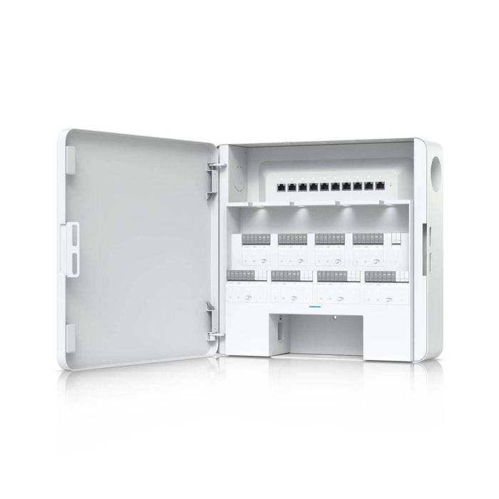 Ubiquiti Enterprise Access Hub, With Entry And Exit Control to Eight Doors, Battery Backup Support