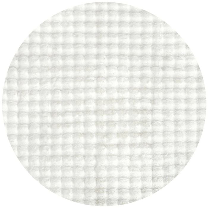 Pop Washable Rug - White 150X150Cm Rug
