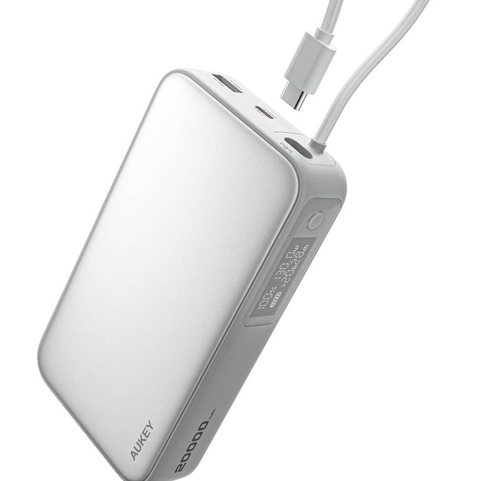 AUKEY PB-Y48 Spark Sling 20000 Power Bank with Built-in USB-C Cable