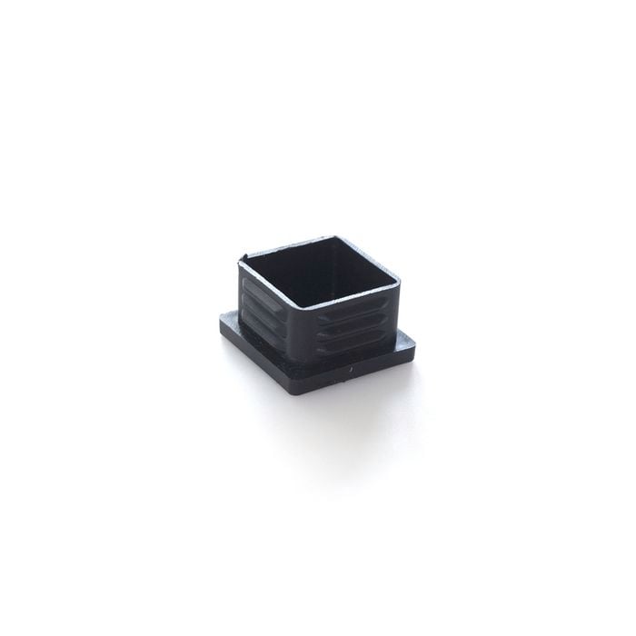 Rapid 25 x 25 x 15mm Black Joiner End Cap