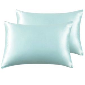 Gioia Casa Luxury Pillowcase 2 Pack - 100% Pure Mulberry Silk On Both Sides - Sage Green