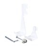 Flexi Storage Home Solutions White Double Slot Over Door Hook