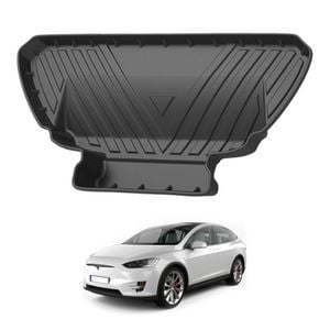 AUSGO FRONT Boot Liner for Tesla Model X 2015-Onwards Cargo Trunk Mat Boot Mat