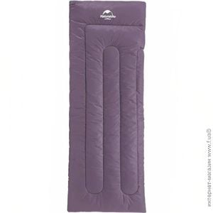 Naturehike H150 Envelope Cotton Sleeping Bag, Purple