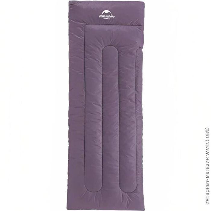 Naturehike H150 Envelope Cotton Sleeping Bag, Purple